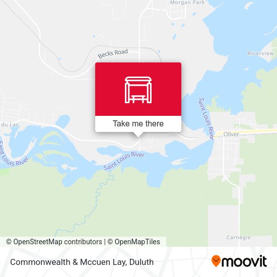 Mapa de Commonwealth & Mccuen Lay