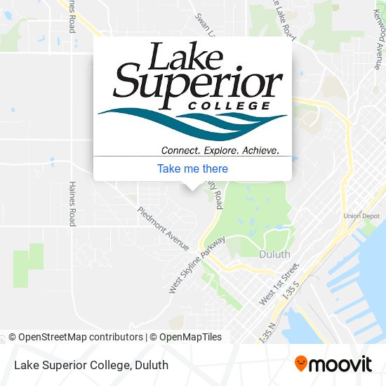 Mapa de Lake Superior College