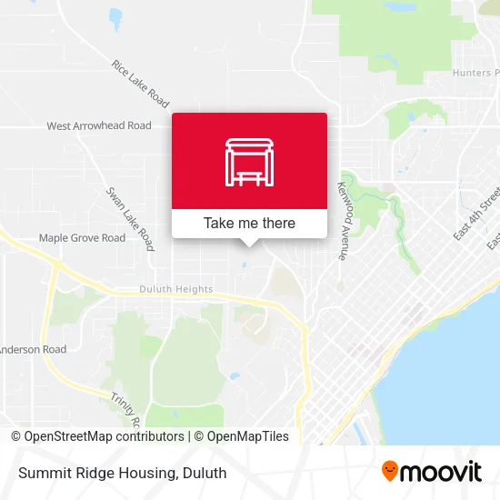 Mapa de Summit Ridge Housing