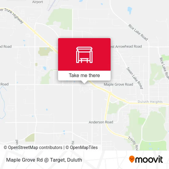 Mapa de Maple Grove Rd @ Target