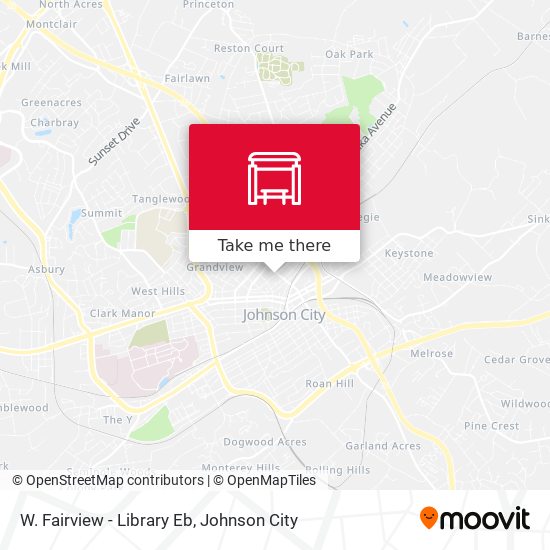 Mapa de W. Fairview - Library Eb