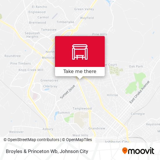 Broyles & Princeton Wb map