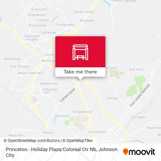 Mapa de Princeton - Holiday Plaza / Colonial Ctr Nb