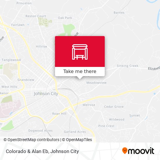 Colorado & Alan Eb map