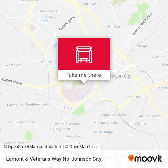Mapa de Lamont & Veterans Way Nb