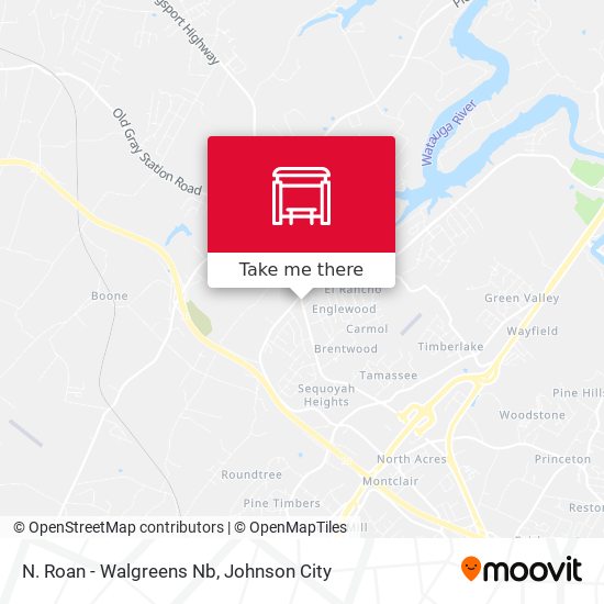 N. Roan - Walgreens Nb map