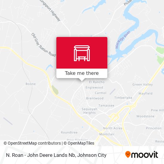Mapa de N. Roan - John Deere Lands Nb