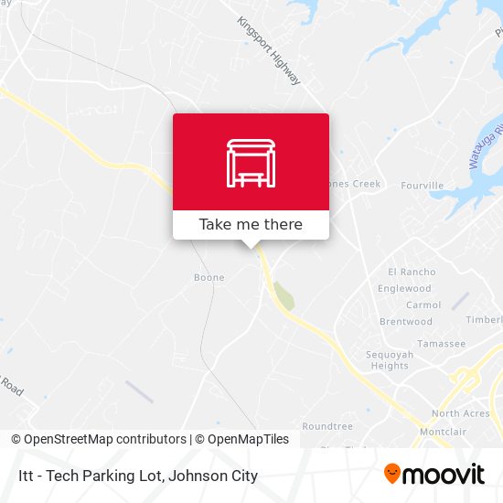 Itt - Tech Parking Lot map