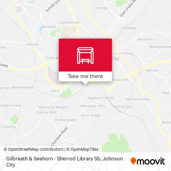 Gilbreath & Seehorn - Sherrod Library Sb map