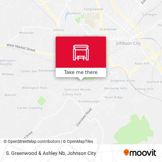 S. Greenwood & Ashley Nb map