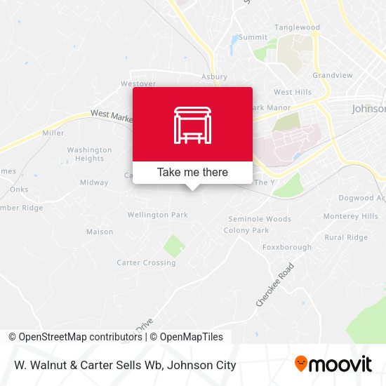 W. Walnut & Carter Sells Wb map