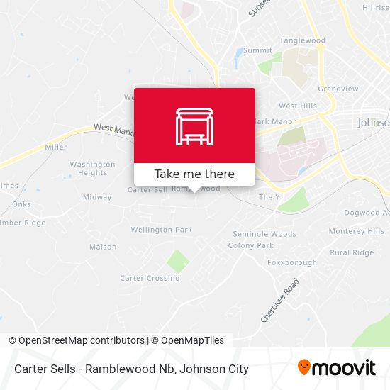 Carter Sells - Ramblewood Nb map
