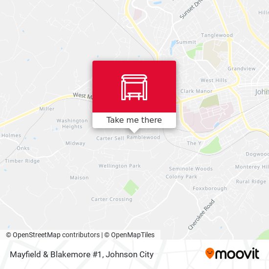 Mapa de Mayfield & Blakemore #1