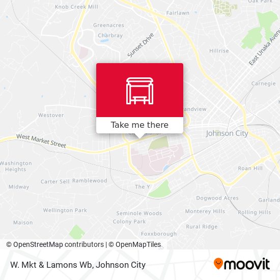 Mapa de W. Mkt & Lamons Wb