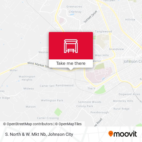 S. North & W. Mkt Nb map