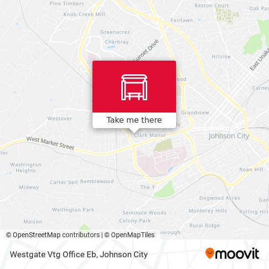 Mapa de Westgate Vtg Office Eb