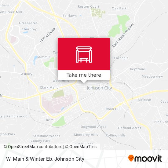 W. Main & Winter Eb map