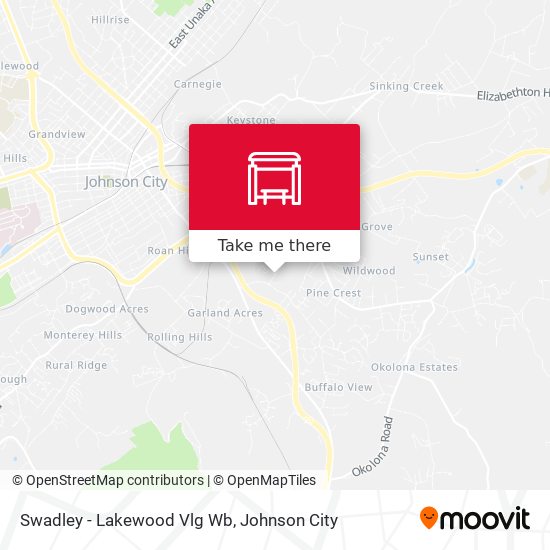 Swadley - Lakewood Vlg Wb map