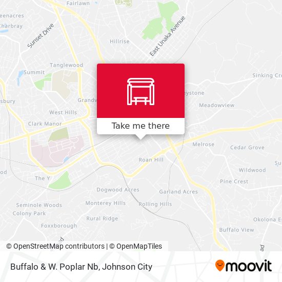 Buffalo & W. Poplar Nb map