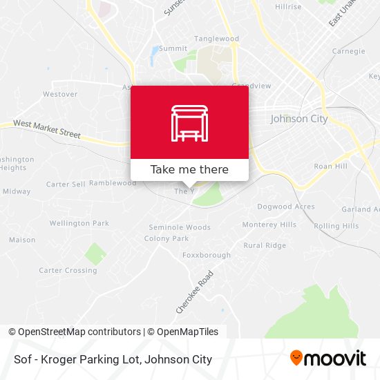 Sof - Kroger Parking Lot map
