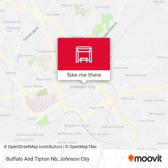 Buffalo And Tipton Nb map