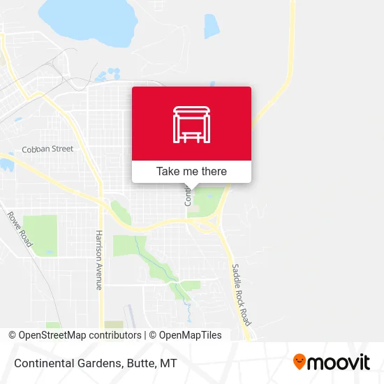 Continental Gardens map