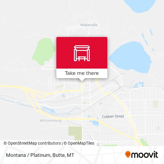 Mapa de Montana / Platinum