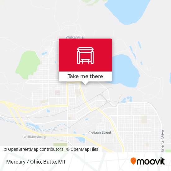 Mercury / Ohio map