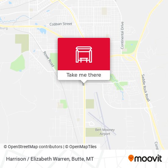 Harrison / Elizabeth Warren map