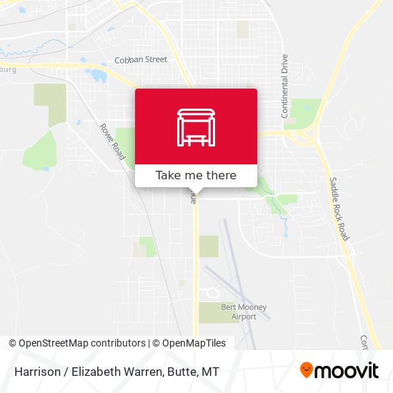 Harrison / Elizabeth Warren map