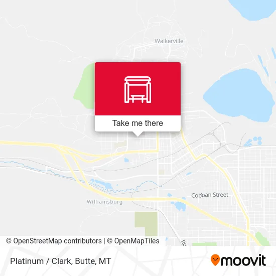 Platinum / Clark map