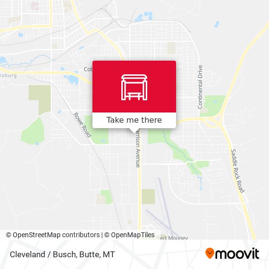 Mapa de Cleveland / Busch