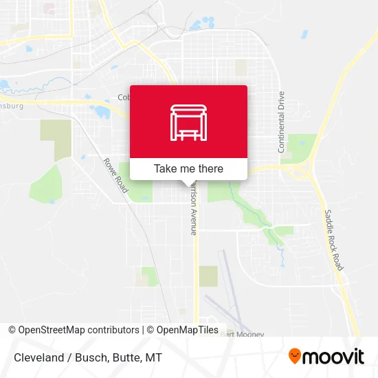 Cleveland / Busch map