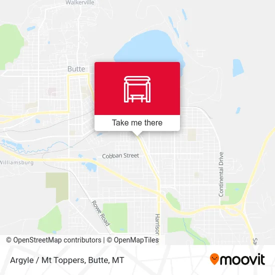 Argyle / Mt Toppers map