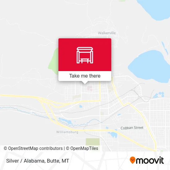 Silver / Alabama map