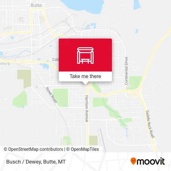 Busch / Dewey map