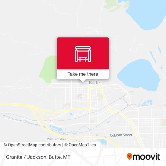 Granite / Jackson map