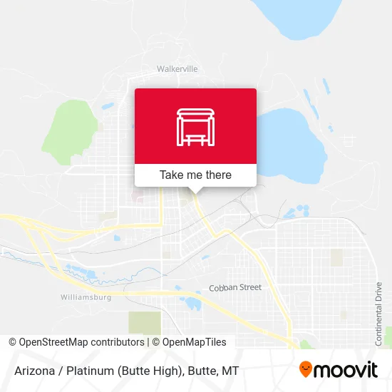 Arizona / Platinum (Butte High) map