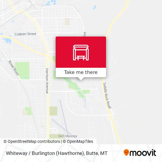 Mapa de Whiteway / Burlington (Hawthorne)