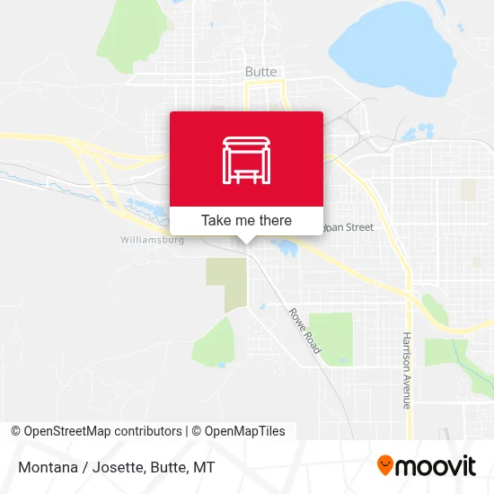Montana / Josette map