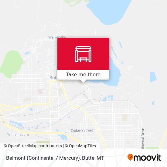 Belmont (Continental / Mercury) map