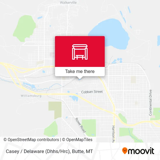 Casey / Delaware (Dhhs/Hrc) map