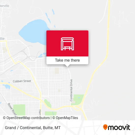 Grand / Continental map