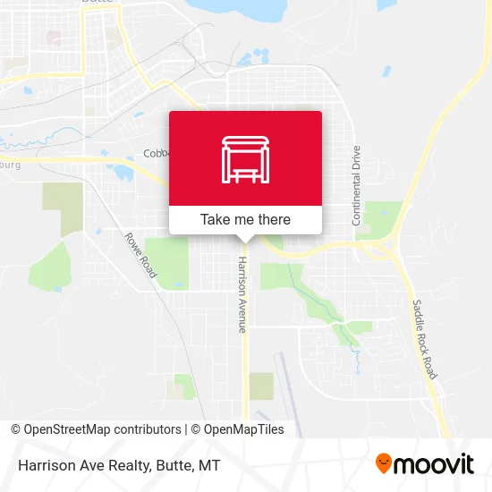 Harrison Ave Realty map