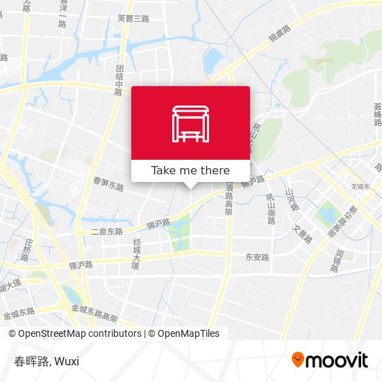 春晖路 map