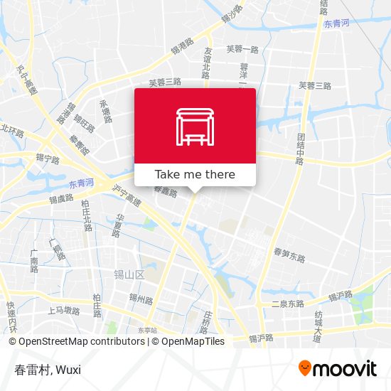 春雷村 map