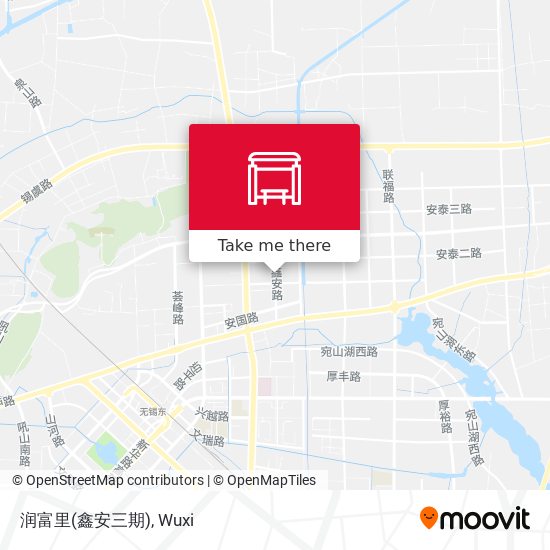 润富里(鑫安三期) map