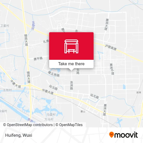 Huifeng map