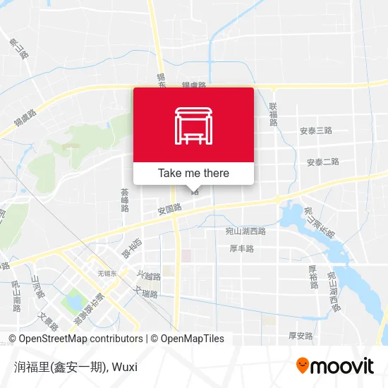 润福里(鑫安一期) map