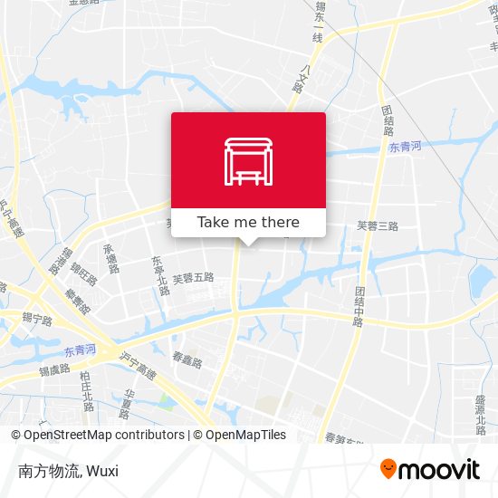 南方物流 map
